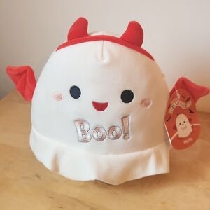 NWT Halloween Squishmallows Melfy the Devil Ghost